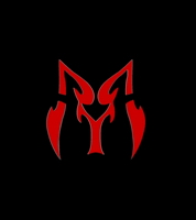 eMJey.com Logo / only the red section / black BG