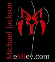 eMJey.com Logo without the eayes and the sign / Black BG
